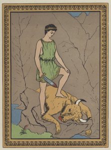 Theseus and the Bull by English School